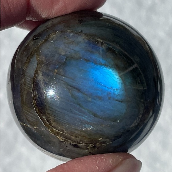 Labradorite Sphere - Picture 3 of 12